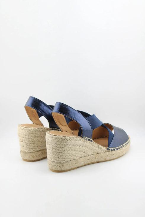 Jutelia Crisscross Strap Espadrille Wedge Sandals